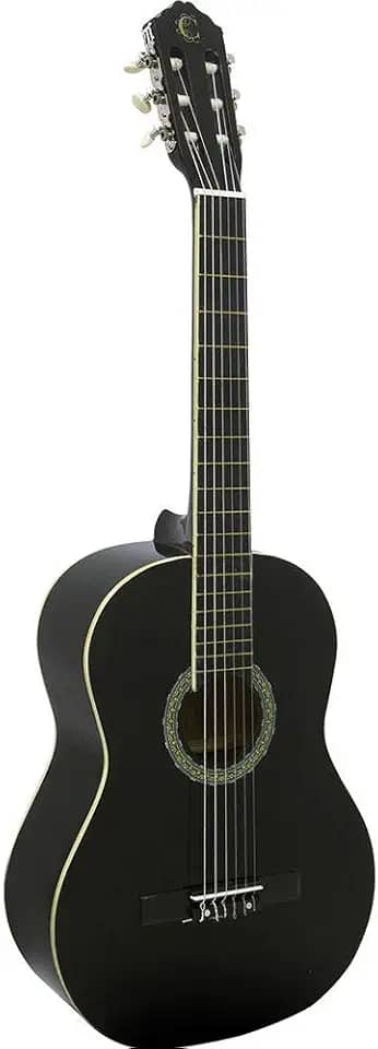 Violão Clássico de Nylon para Destros Verniz Brilhante Com Tensor TCG 200 Preto Cordoba