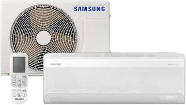 Samsung Ar-condicionado Split Inverter WindFree AI 12.000 BTUs Frio Sem Vento AR12DYFAAWKNAZ 220V