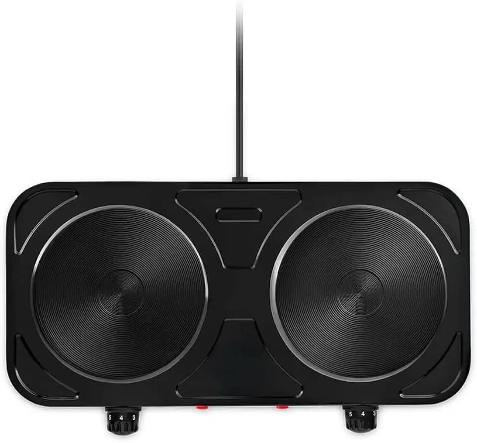 Fogão Elétrico Portátil Cooktop 2 Bocas Elgin - 110V