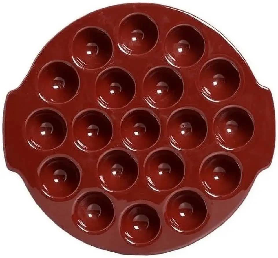 Forma de ceramica queijo provolone