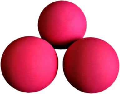 Bola De Frescobol Vermelha - Kit 3 Uni