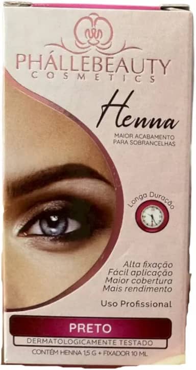Phallebeauty Henna Ph0593 Preto