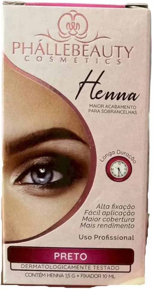 Phallebeauty Henna Ph0593 Preto