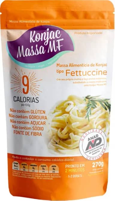 Kit 6X: Massa Konjac Tipo Fettuccine 270g