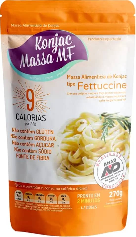 Kit 6X: Massa Konjac Tipo Fettuccine 270g