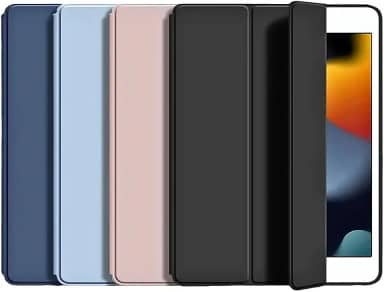 Capa Compatível com iPad 9ª Geração 10.2" 10.5" Polegadas Capa Para Tablet Proteção Com Tampa Magnética Case Ipad 9 FONSES (Preto)