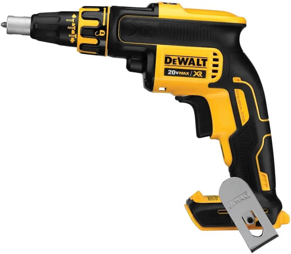 DEWALT Parafusadeira Drywall 1/4' (6,35mm) 20V MAX XR li-ion Sem bateria e sem carregador DCF620B
