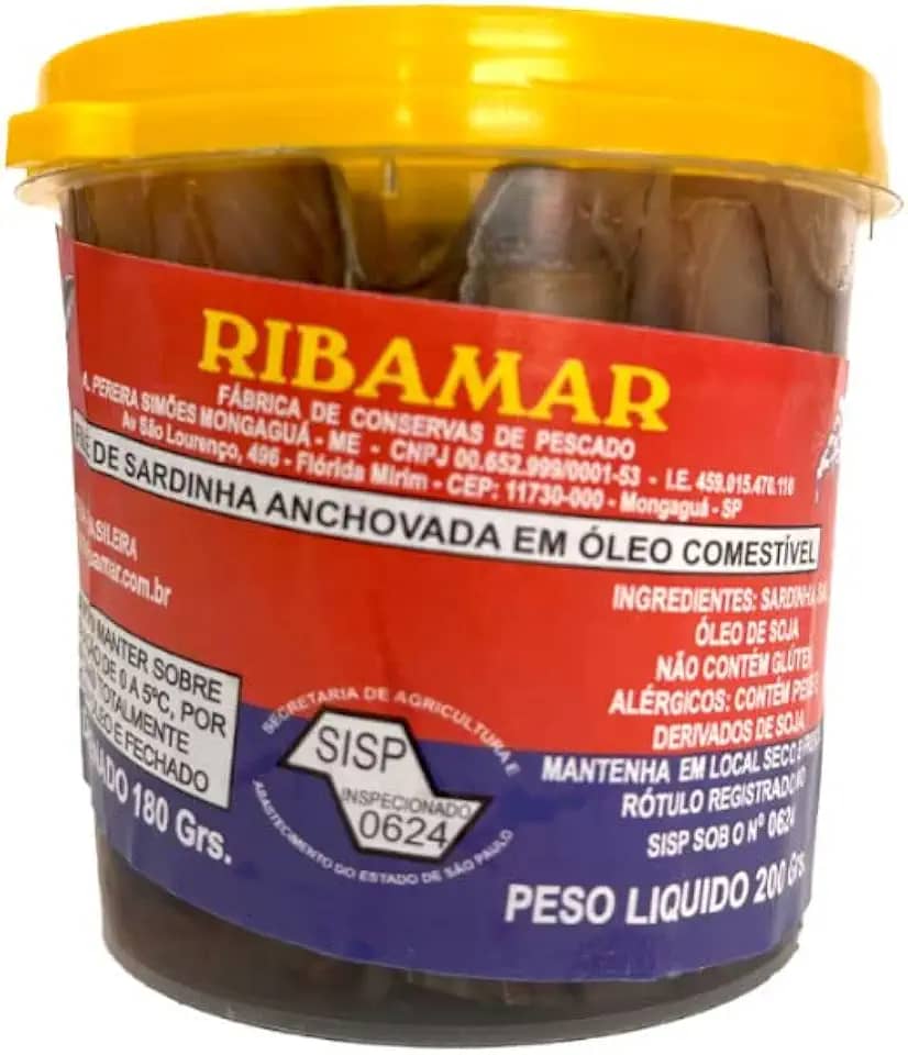 File de Sardinha Ribamar 180g