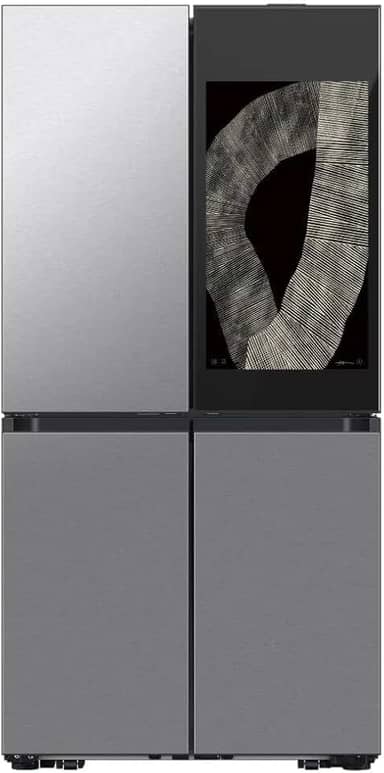 Samsung Geladeira French Door Family Hub 4 Portas Flexzone Samsung Bespoke RF29D Inox 699L - 127V