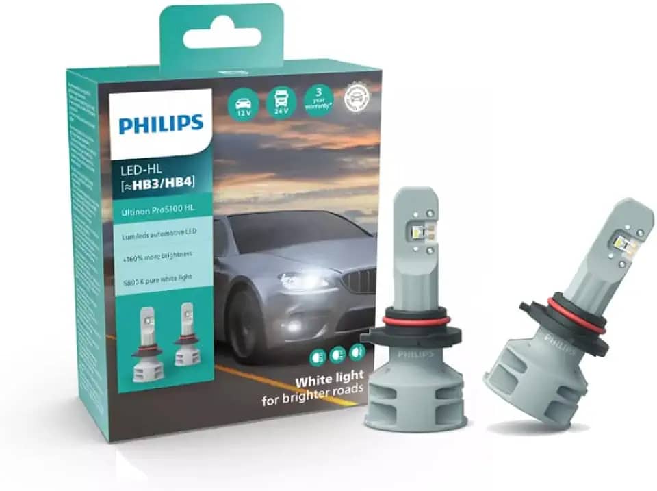 Par Lâmpada Automotiva Philips Led Fog H8/h11/h16 11366u51x2