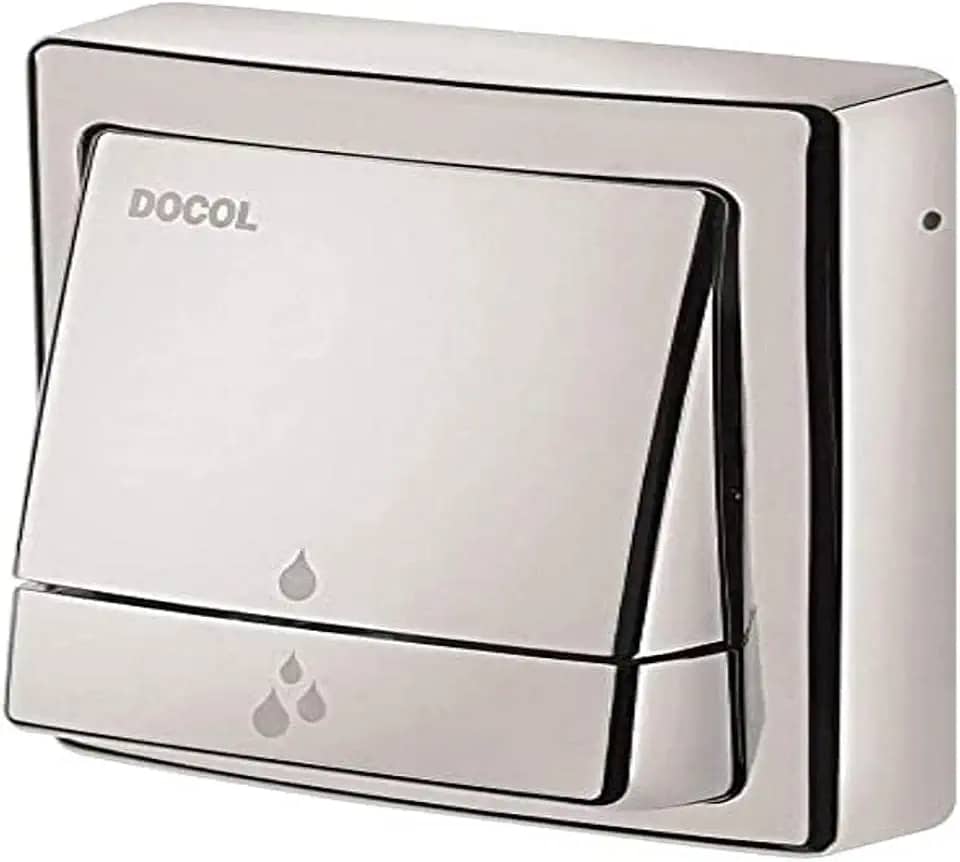 Docol Acabamento para Válvula de Descarga Square Salvágua - Cod.Novo: 90004495006 Cod.Antigo: 00449506