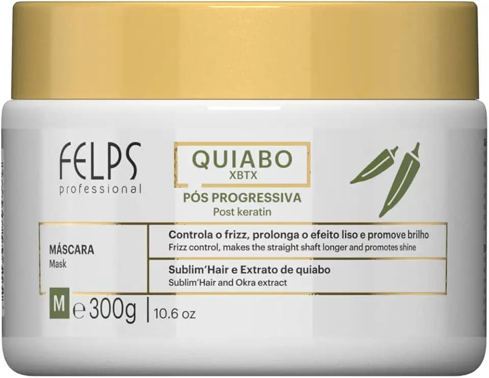 Felps Quiabo Xbtx Pós Progressiva Máscara 300G, Felps Professionnel