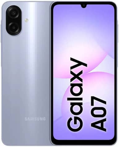 Celular Samsung Galaxy A07 128GB, 4GB, Câm. 50MP, Tela 6.7'- Violeta