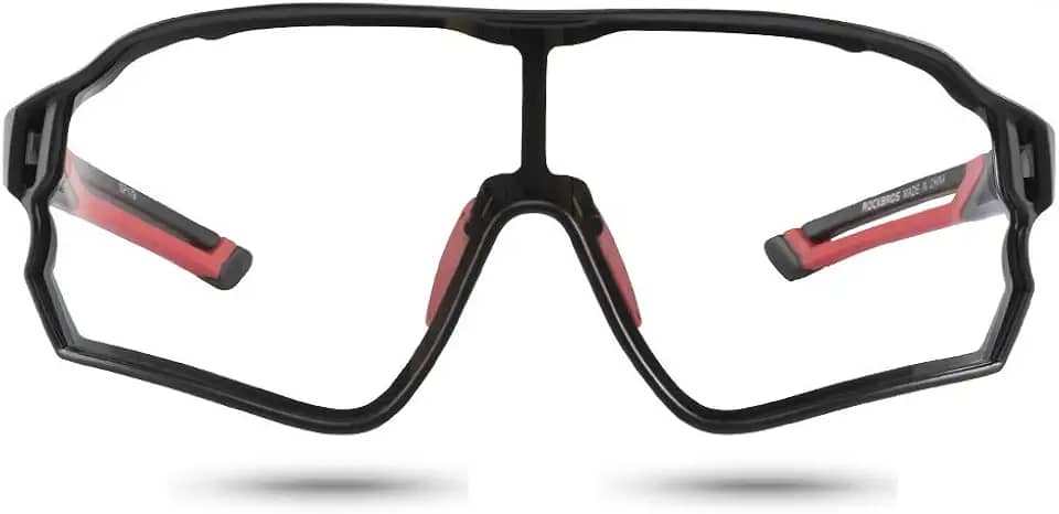 ROCKBROS Óculos de sol fotocromáticos para homens, óculos de sol de ciclismo, esportes e bicicletas