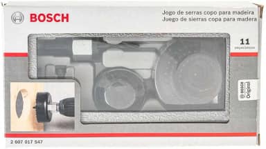 Bosch Jogo de serras copo para madeira com 11 peças