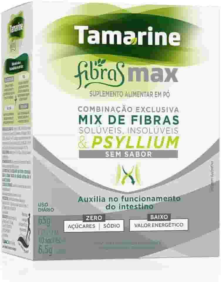 Suplemento Alimentar Tamarine Fibras Max Sem Sabor 10 Sachês 6,5g