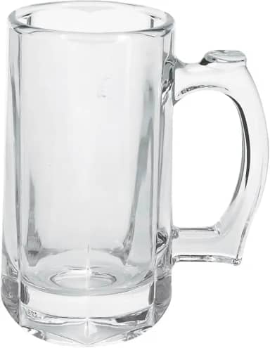 Mimo Style, Caneca de Vidro para Chopp Beer 380ml Design Clássico e Resistente