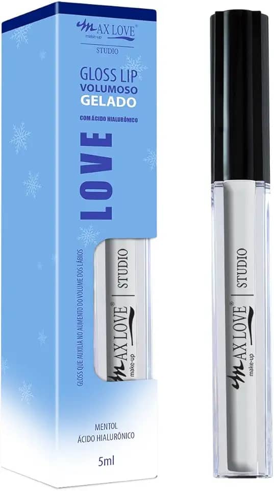 Lip Volumoso Gelado - 104, Max Love