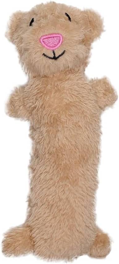 Jambo Pet, Brinquedo Mordedor, Pelúcia Barriguinha, Com Efeito Sonoro, Plush, Tigre, Resistente e Macio, Ideal Para Cães, Bege