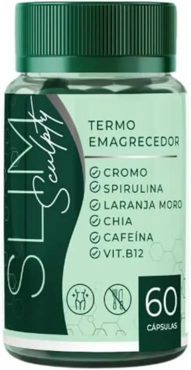 Suplemento vitamínico + Cromo + Spirulina + Laranja Moro + Chia + Cafeína + Vitamina B12