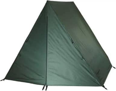 Barraca de Camping Canadense 5, Verde, Estrutura em Aço e Poliéster, Para 5 Pessoas