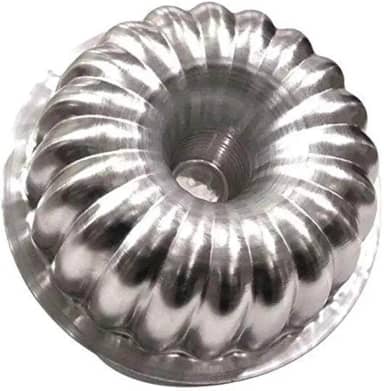 Forma Suíça Decorada Alumínio 22x18x9 Bolo Torta Caparroz