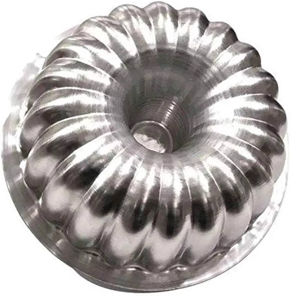 Forma Suíça Decorada Alumínio 22x18x9 Bolo Torta Caparroz