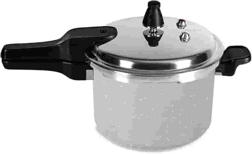 Brinox - Panela de Pressão Ceramic Life Super com Fundo de Indução 5,4L - Cinza