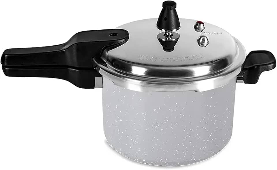 Brinox - Panela de Pressão Ceramic Life Super com Fundo de Indução 5,4L - Cinza