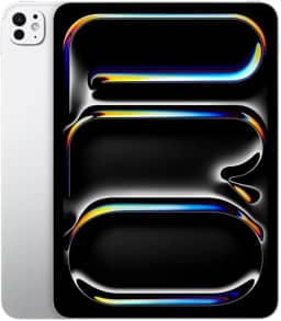 Apple 2024 iPad Pro de 11 polegadas (Wi-Fi, de 256 GB, Vidro convencional) - Prateado (M4)