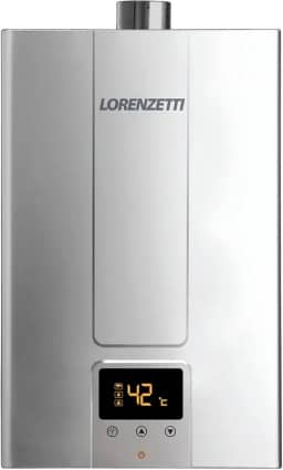 Aquecedor de Água a Gás LZ 2500DE-i Inox GN 25Lts/Min. Digital Lorenzetti