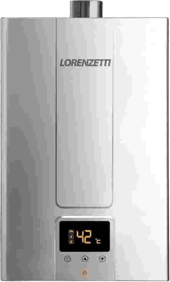 Aquecedor de Água a Gás LZ 2500DE-i Inox GN 25Lts/Min. Digital Lorenzetti