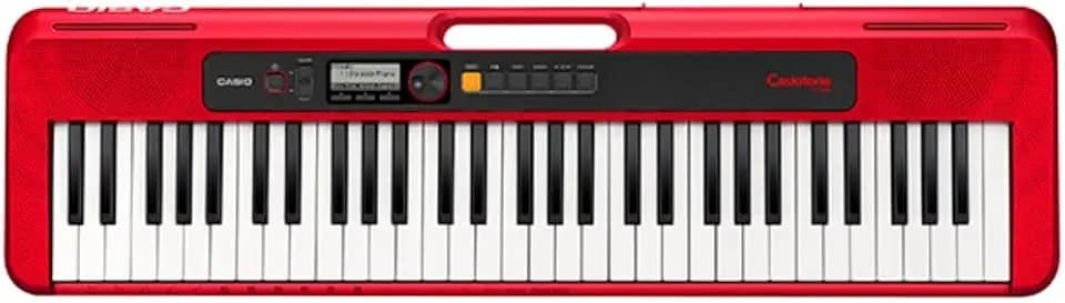 Teclado Musical Casio tone Ct-S200Rdc2-Br Vermelho
