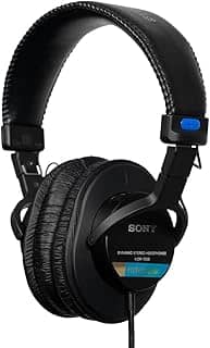Sony Fone de ouvido MDR-7506 com fio, preto