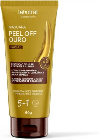 Labotrat Máscara Facial Peel Off Ouro - 60G