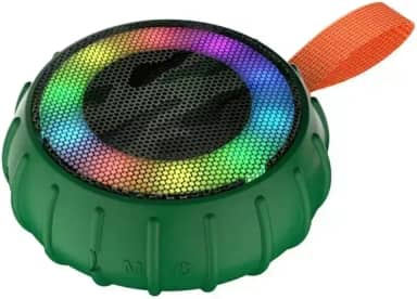 Caixa de Som Bluetooth Portátil, À Prova D'água IPX6, Alto-falante Recarregável, Bateria 1200mAh, Frequência 60Hz-20kHz, Alto falante para Piscina (Verde)