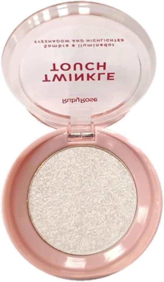 Twinkle Touch Sombra e Iluminador M1004 – Glow Sofisticado com Partículas Ultrabrilhantes, Textura Suave e Efeito Luminoso Duradouro (1 - Ice Glow)
