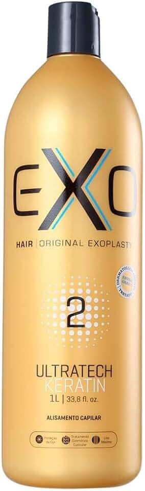 Ultratech Keratin 2 - Redutor De Volume 1000ml - Exo Hair