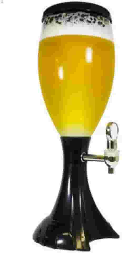 Torre de Chopp 2,5 Litros com Iluminação de Led Colorido GT14040-B - Lorben