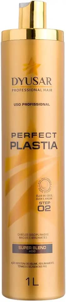 Escova Progressiva Orgânica Perfect Plastia Dyusar Cosméticos 1 litro