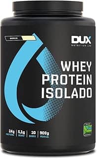 Whey Protein Isolado Baunilha Pote 900g – Contribui para os Resultados e Auxilia a Recuperação Muscular – Dux Human Health