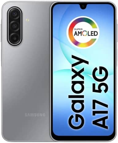 Celular Samsung Galaxy A17 5G, 256GB, 8GB, 50MP Tela 6.7" - Cinza