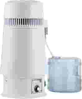 Garosa Destilador de Água 4L, Destilador Doméstico de Água Pura, Aço Inoxidável, US-110V