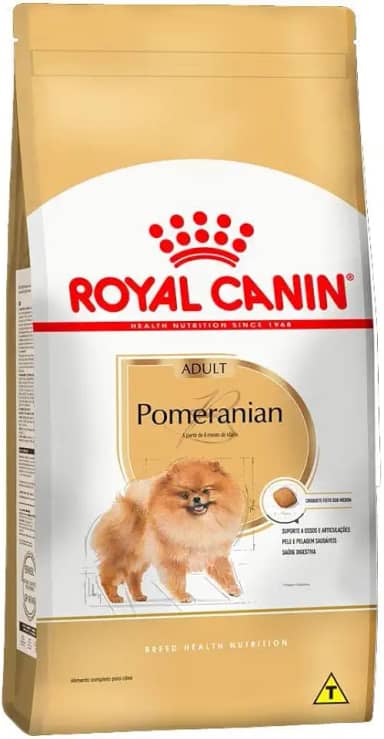 Ração Royal Canin Pomeranian Adultos 2.5Kg