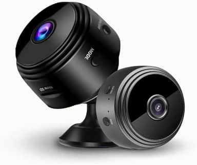 Mini Câmera Wifi, A9, Monitoramento, Segurança, Sensor, Espionagem, USB, Full HD, 1080P, Microfone Integrado, Discreta, Rotação Flexível, Wireless, Original