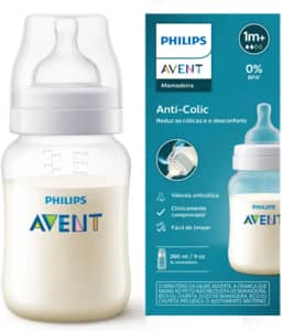 Mamadeira Anti-Colic SCY103/01 Philips Avent 260ml Transparente