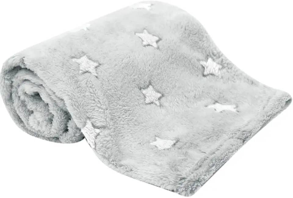 Buba Mantinha Estrelinhas Cinza