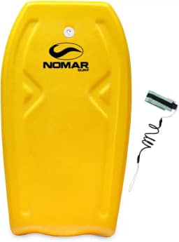 Prancha De Bodyboard Modelo Grande Amarela 100cm Nomar Surf