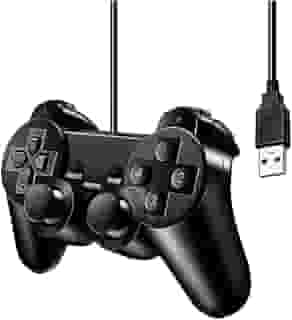 Controle Usb para PC Computador Notebook Joystick Dualshock Analógico - Feir FR-202