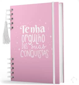 Agenda 2025 Para Organização Pessoal - Capa Dura - 214 Pgs Capa Rosa